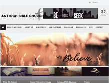 Tablet Screenshot of abchurch.org
